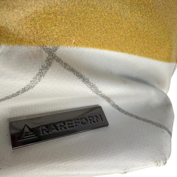 Large Tote Bag, Zippered Gym / Work, Shopper.  RAREFORM Brand.  White Tan - Picture 4 of 13